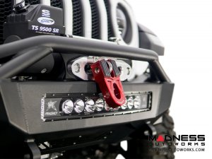 Jeep Wrangler JL Winch Bumper - Front - Stealth Fighter